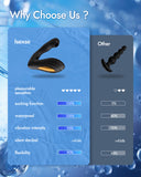 Load image into Gallery viewer, Prostate Sucking Anal Vibrator - 9 Modes Male Masturbator &amp; Perineum Massager with Remote Control